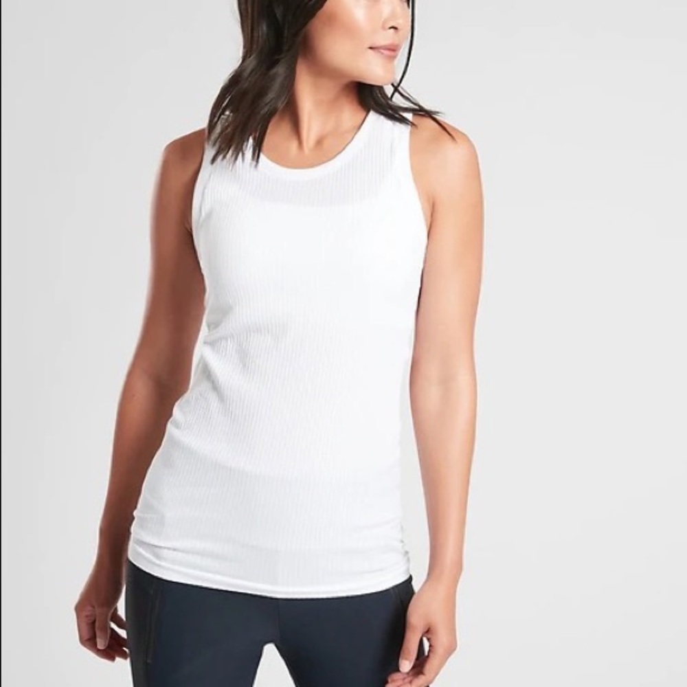 Athleta Renew Ribbed Tank - Mint Green